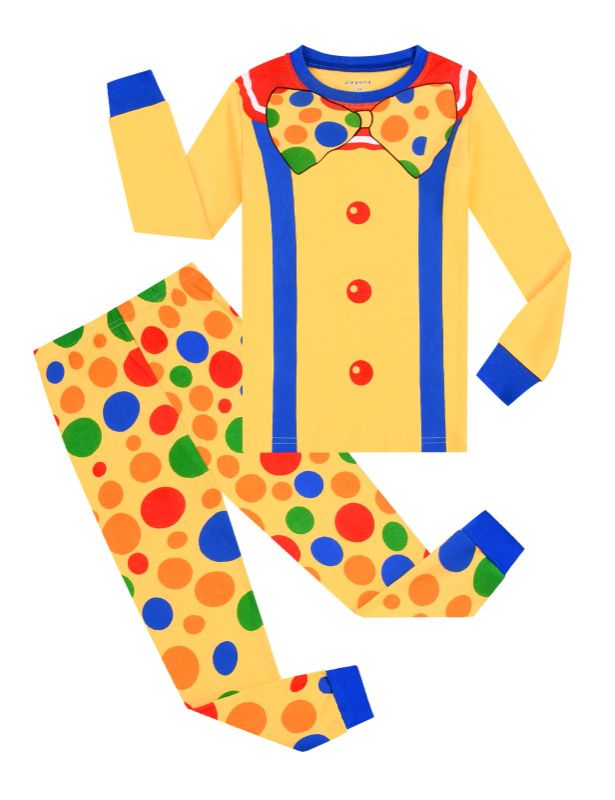 Photo 1 of Joyond Kids Clown Pajamas Kids Circus Pjs for Halloween Party, 2T