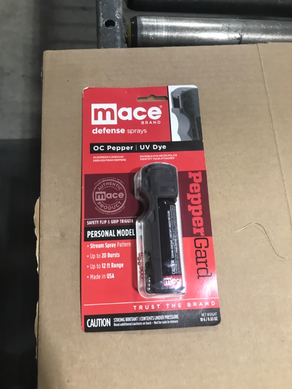 Photo 2 of Mace PepperGard Black Aluminum/Plastic Pepper Spray