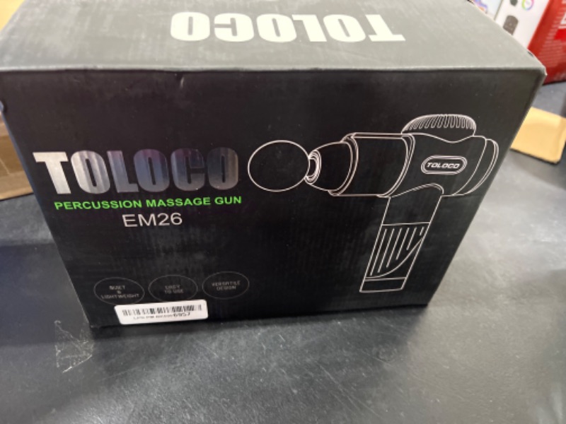 Photo 2 of TOLOCO Massage Gun