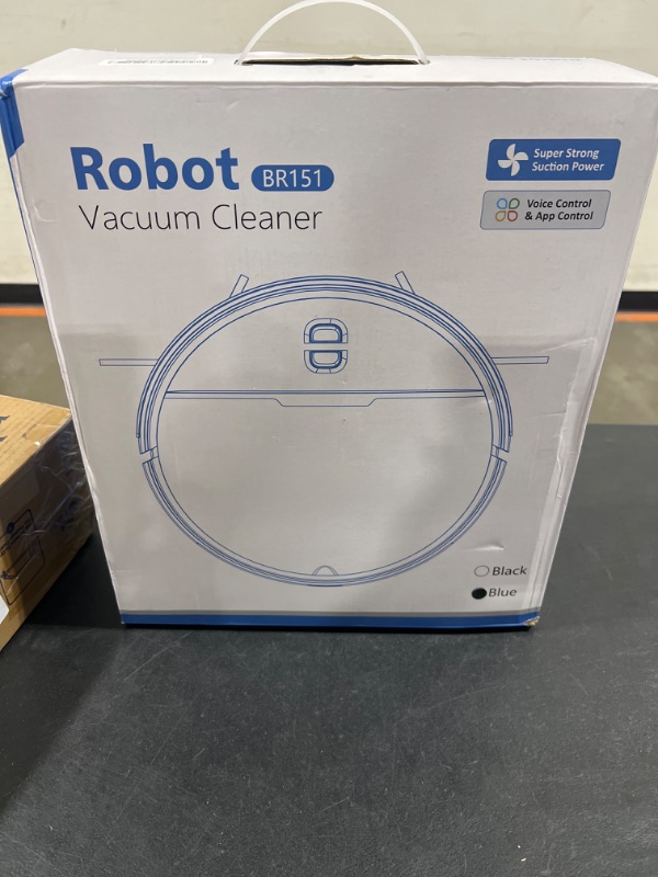 Photo 2 of 2 in 1 Mopping and Vacuuming Robot, Robot Vacuum and Mop Combo Compatible with WiFi/App, Robotic Vacuum Cleaner Self-Charging, Slim, Ideal for Pet Family, Hard Floor, Hair, Low Pile Carpet