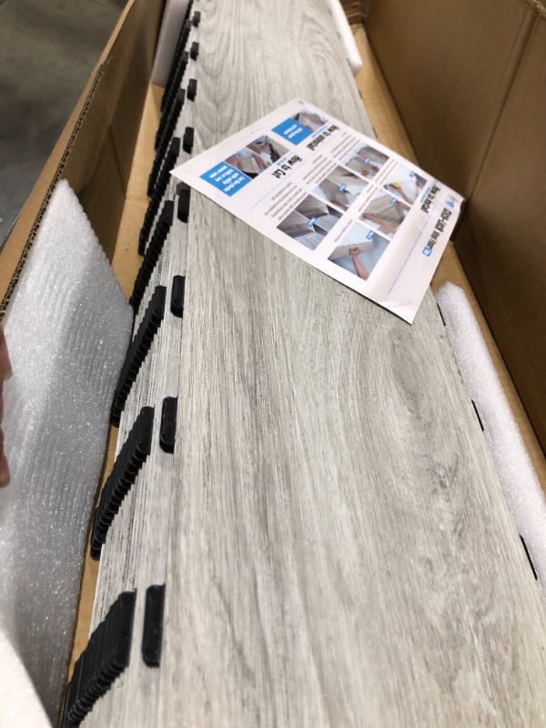 Art3d Interlocking Luxury Vinyl Flooring Tile, Wood Floor Plank for