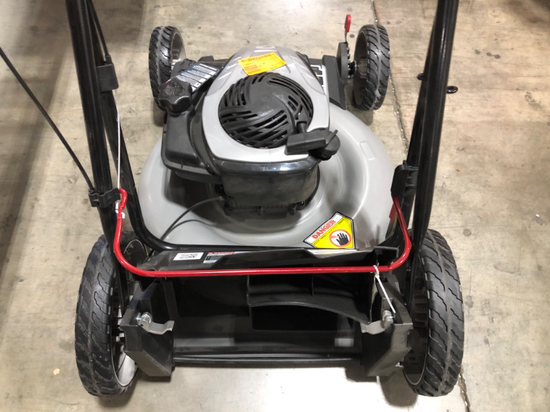 Photo 3 of 21 in. 140 cc Briggs and Stratton Walk Behind Gas Push Lawn Mower with Height Adjustment and with Mulch Bag MNA152703