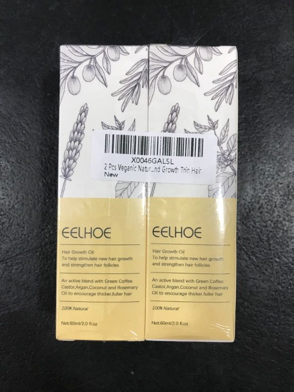 Photo 2 of 120 ML Eelhoe Veganic Rosemary Oil for Dry, Damaged and Thin Hair Growth (2 Pcs)