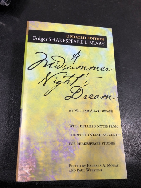 Photo 2 of A Midsummer Night's Dream (Folger Shakespeare Library) 2 PACK