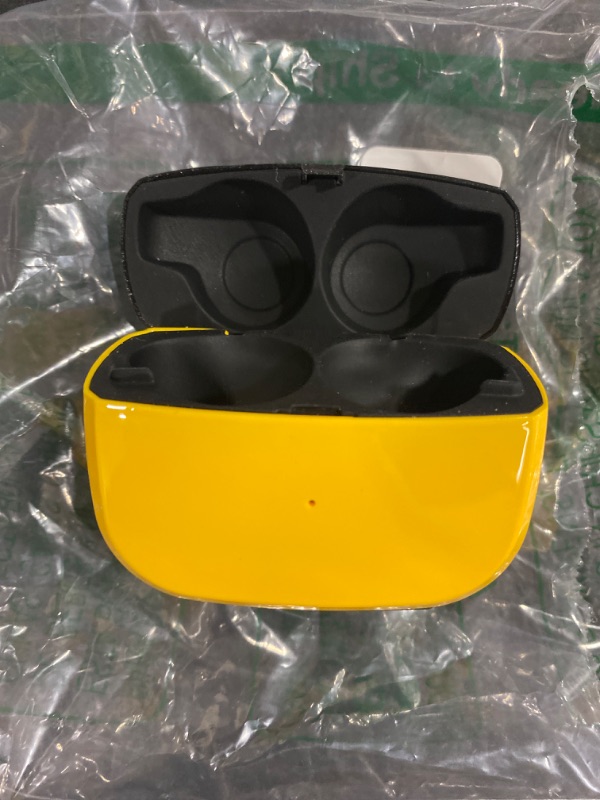 Photo 2 of Kissmart Compatible with Jabra Elite Active 65t Charging Case, Replacement Charger Case Cradle Dock for Jabra Elite Active 65t / Elite 65t Earbuds (Capacity 500mah) (Yellow)DOES NOT COME WITH EARBUDS 