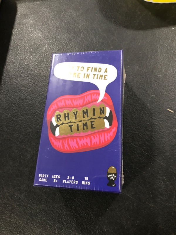 Photo 1 of Lucky Egg Exciting Rhymin Time Party Game - Fun Family Games for 8+ Year Olds, 2-8 Players - Card Games for Families & Kids - Perfect for Indoor & Outdoor Games Nights, Games Kids, Funny Games