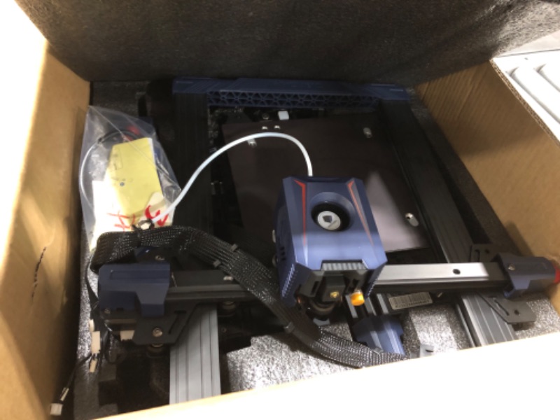 Photo 2 of Anycubic Kobra 2 Neo 3D Printer, Upgraded 250mm/s Faster Printing Speed with New Integrated Extruder Details Even Better, LeviQ 2.0 Auto-Leveling Smart Z-Offset Ideal for Beginners 8.7"x8.7"x9.84"