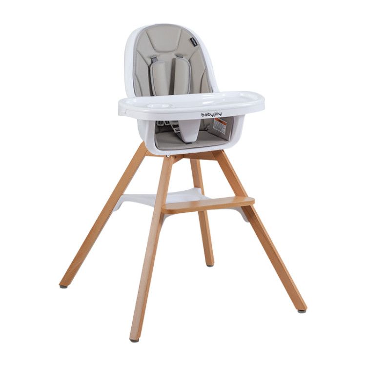 Photo 1 of 3-in-1 Convertible Baby High Chair with Replaceable Legs and Rocking Bar
