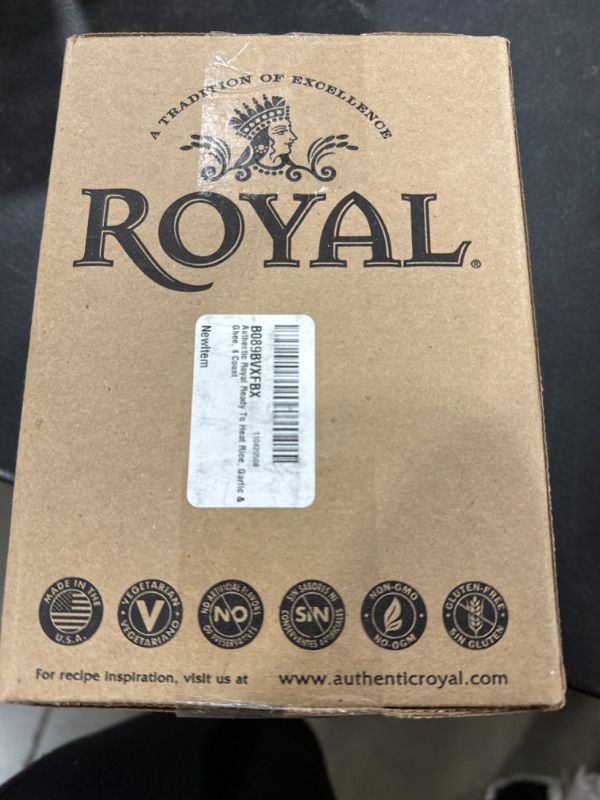 Photo 2 of Authentic Royal Ready To Heat Rice exp 10/23/24
