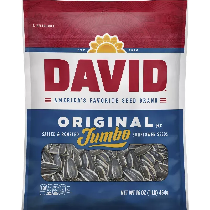 Photo 1 of [Pack of 3] David Original Jumbo Sunflower Seeds