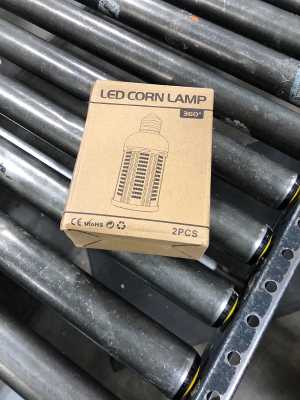 Photo 2 of 1 Pack 400W Equivalent LED Corn Light Bulb 6000 Lumen Led Corn Bulb 50W Super Bright 5000K Daylight White E26/E27 Base LED Light Bulb for Home Garage Lighting Garage Backyard Office Household.