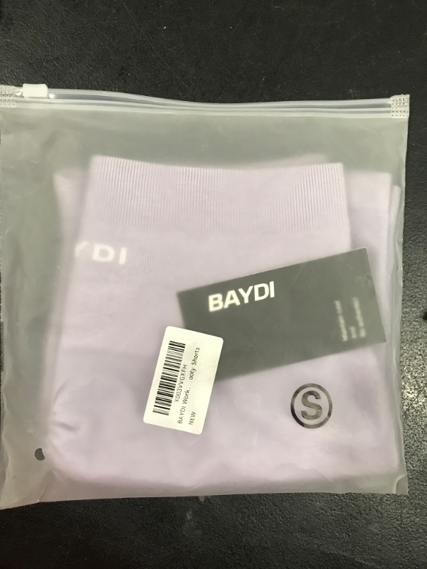 Photo 1 of [Size S] BAYDI Workout Shorts for Women Seamless Gym Athletic Yoga Running Biker Shorts High Waisted Scrunch Butt Lifting Booty Shorts