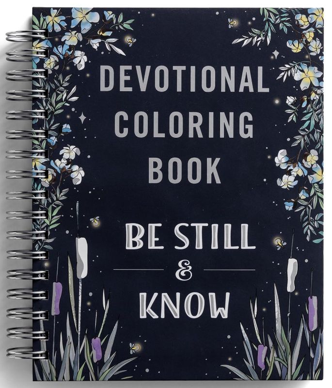 Photo 2 of 
Be Still & Know: Devotional Coloring Book