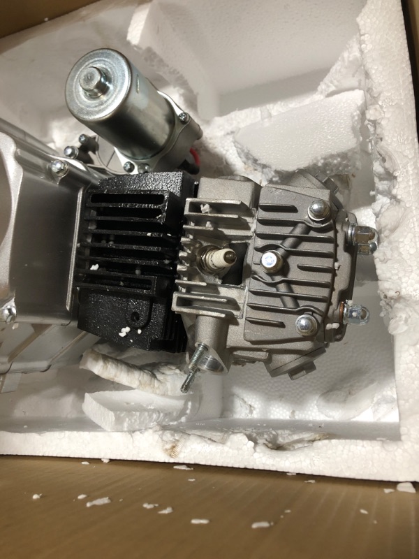 Photo 3 of 110CC 4 Stroke Engine Motor, Auto Transmission Electric Start Single Cylinder Engine, Chain Driven, for 50cc 70cc 90cc 110cc ATV and Go Karts
