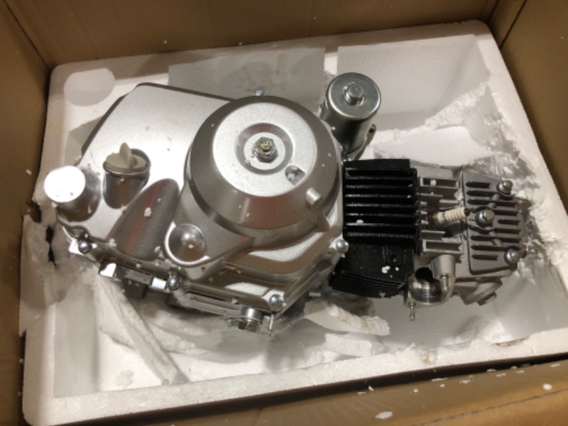 Photo 1 of 110CC 4 Stroke Engine Motor, Auto Transmission Electric Start Single Cylinder Engine, Chain Driven, for 50cc 70cc 90cc 110cc ATV and Go Karts
