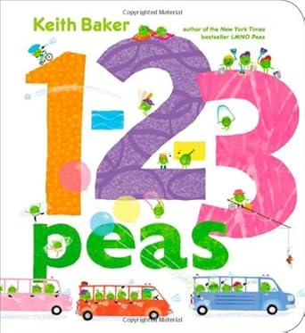 Photo 1 of 1-2-3 Peas (Classic Board Books) by Keith Baker (6-May-2014) Board