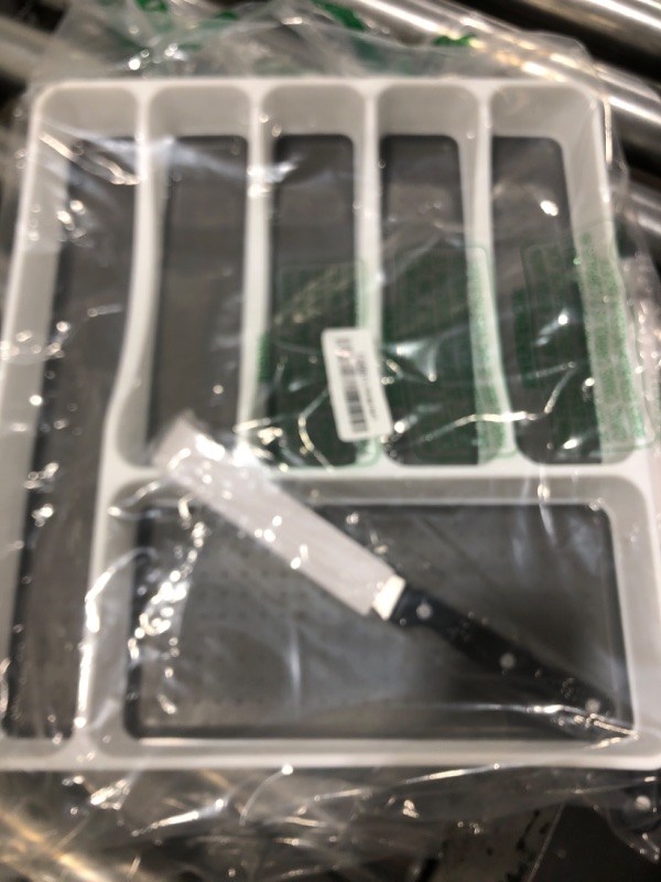 Photo 2 of 49-Piece Stainless Steel Silverware Set with Cutlery Organizer