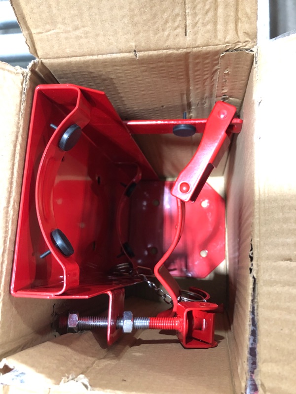 Photo 2 of ??? Heavy Duty Fire Extinguisher Bracket Wall Mount, Vehicle Fire Extinguisher Brackets St12 Steel, Fit for 10lb Dry/5lb CO2 Extinguisher, for School Hospital Truck?Replace amerex 809?3-Yr Service