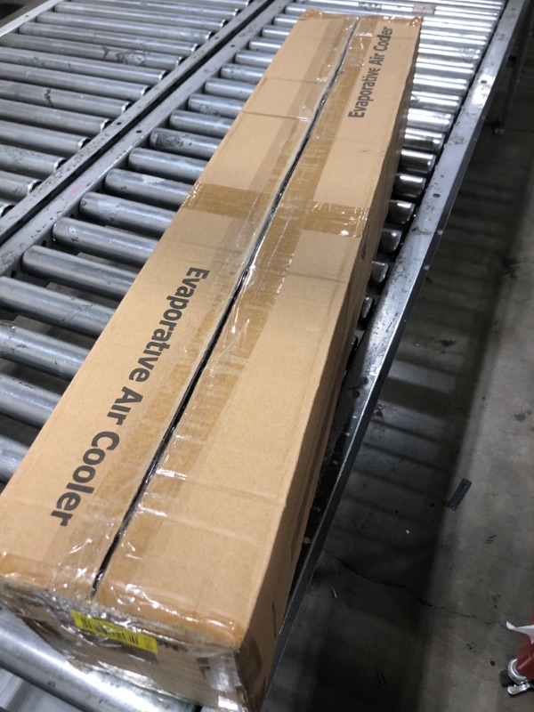 Photo 1 of Windowless Portable Air Conditioner Ac Units with Remote, Evaporative humidifier Air Tower Cooling Fan, Small Indoor Outdoor Oscillating Swamp Cooler 7H Timer, Large Black