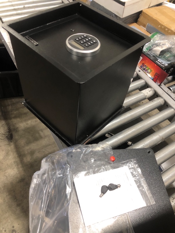 Photo 1 of RETLLAS Floor Safe Fireproof Safe Box In-Ground Home Security Vault Underground Money Safe Electronic Diversion Hidden Safe,1.52Cu.ft(350LCD-Electronic)