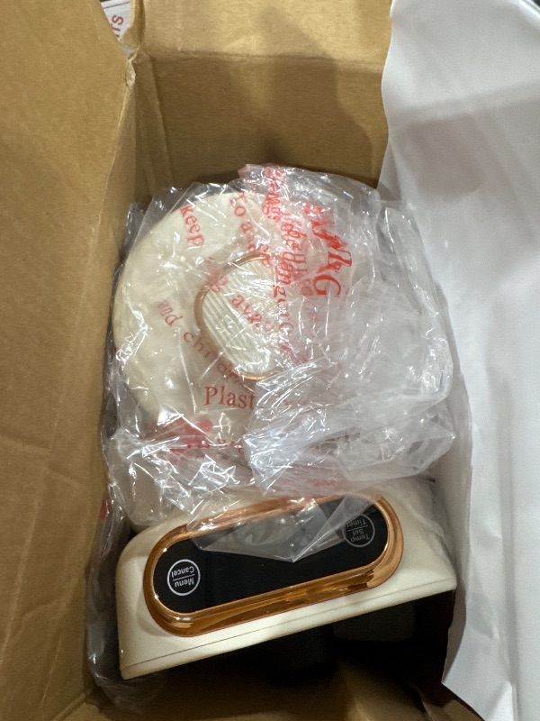 Photo 1 of Topwit Electric Tea Kettle, 11 Temperature Control & 4 Presets Glass Kettle with Removable Infuser, 0.8L Electric Kettle for Coffee, Formula, Tea Maker with 8H Keep Warm, Boil-dry Protect, Beige