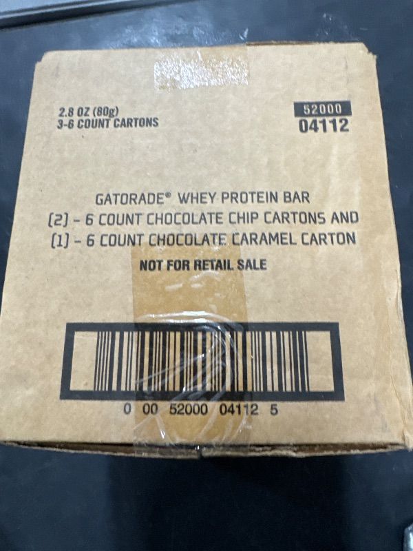 Photo 2 of  EXPIRED Gatorade Whey Protein Bars