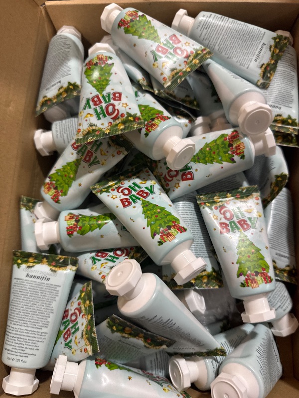 Dansib 48 Sets Baby Shower Hand Cream Baby Shower Party Favors for ...