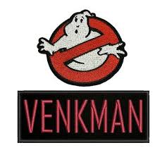 Photo 1 of  Halloween Costume Ghost Sign Logo Iron on/Sew on Patche VENKMAN
