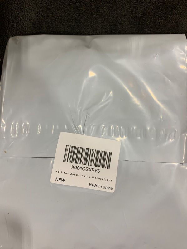 Photo 1 of Fall for Jesus Party Decorations,Fall for Jesus He Never Leaves Banner and Hanging Swirls,Christian Fall Decorations,Thanksgiving Autumn Harvest Party Supplies.