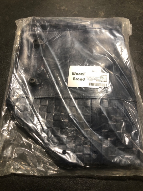 Photo 1 of Duffel Bag - Leather Duffle Weekender Overnight Tote - Carry On Suitcase Strap - Gym, Luggage for Travel, Sports & Outdoors (Blue - Large)