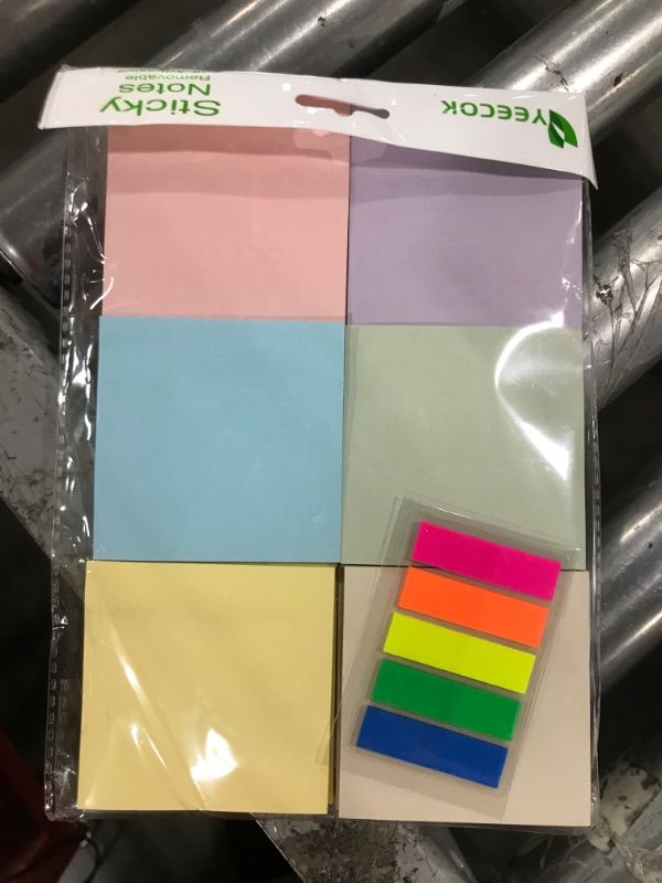 Photo 1 of YEECOK Sticky Notes 3x3 in, 12 Pads, Morandi Colors Self-Stick Note Pads, Sticky Pads Aesthetic, Super Sticking Power, Colorful Sticky Notes Bulk