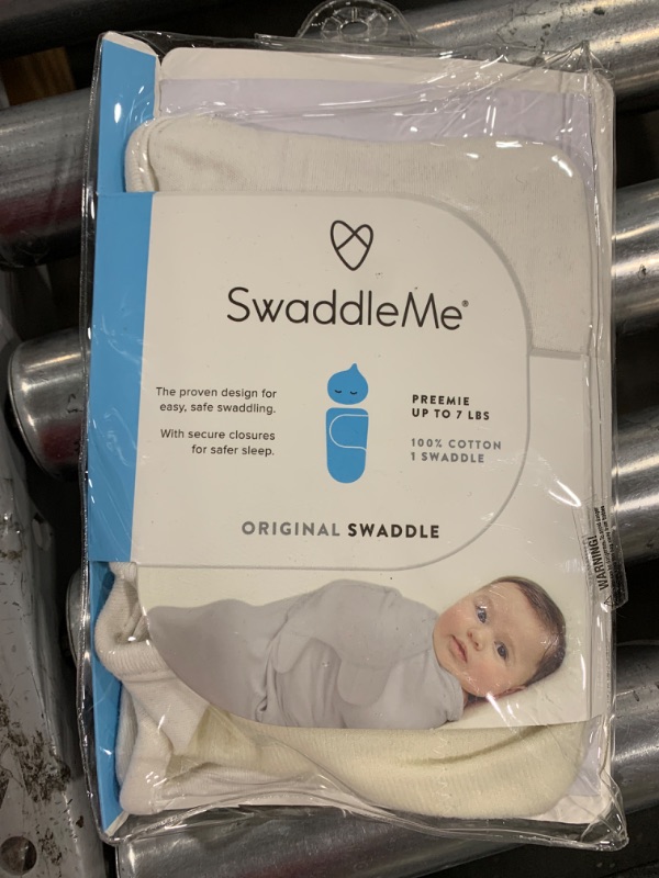 Photo 2 of Summer Infant Swaddleme Original Swaddle Preemie, Ivory - 1 pack