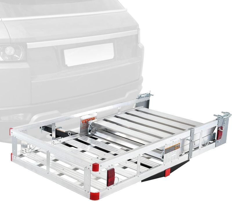 Photo 1 of VEVOR Hitch Mount Cargo Carrier,