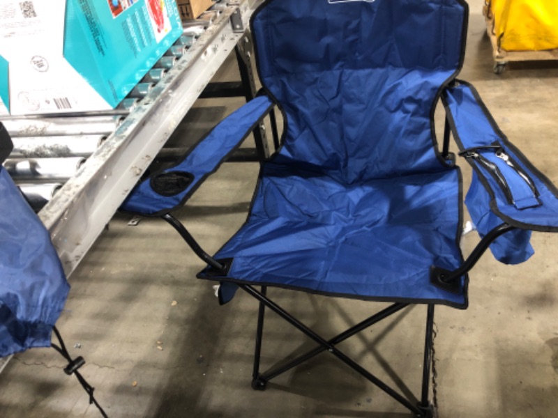 Photo 2 of Coleman Portable Camping Chair with 4-Can Cooler