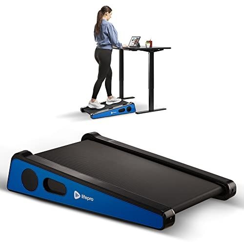 Photo 1 of Lifepro Portable 30in Walking Pad Under Desk Mini Treadmill, Under Desk Small Work Desk Compact Mini Treadmill - Max Speed 3 MPH, 220 Lbs Max Weight,
