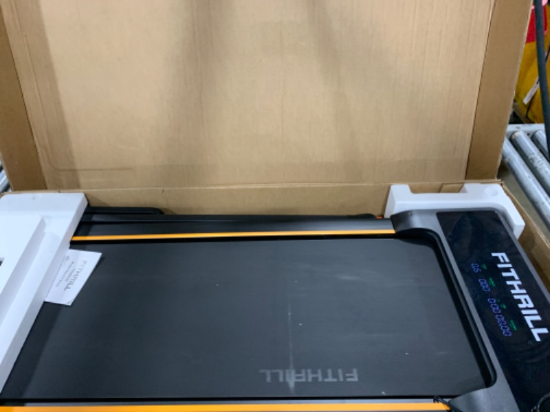 Photo 1 of Walking Pad Under Desk Treadmill for Home Office, 3 in 1 Portable Mini Walking Jogging Treadmill with Incline, LED Display, Remote Control
