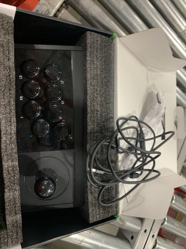 Photo 1 of 8Bitdo Arcade Stick for Xbox Series X|S, Xbox One and Windows 10, Arcade Fight Stick with 3.5mm Audio Jack - Officially Licensed (Black)