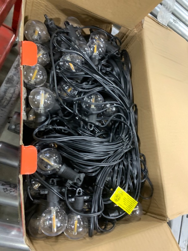 Photo 1 of 100 FT 2 PACK OUTDOOR STRING LIGHTS