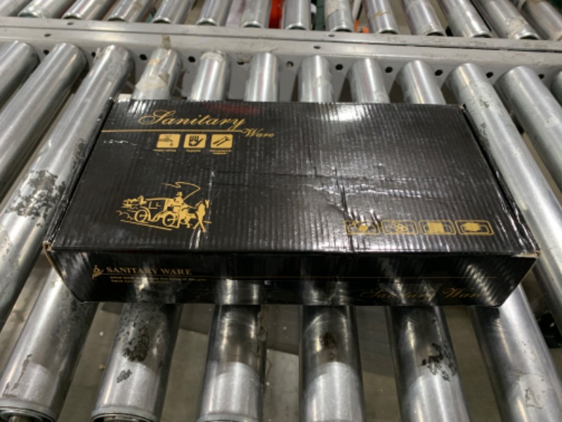 Photo 1 of Luxury Antique-Inspired Roman Tub Faucet Set Solid Brass Deck Mount Bathroom Sink Faucet Combo Bath Tub Mixer Taps Two Handles Vanity Cooper Plumbing Fixtures