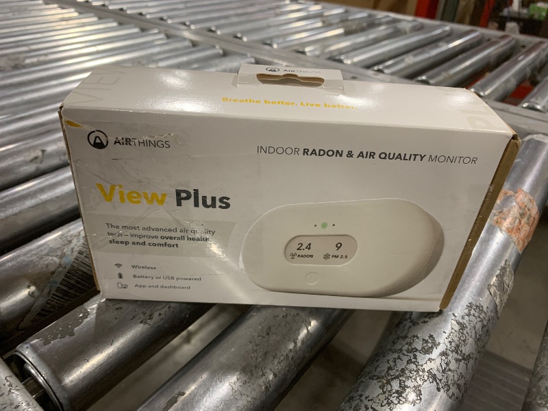 Photo 3 of Airthings 2960 View Plus - Radon and Air Quality Monitor (PM