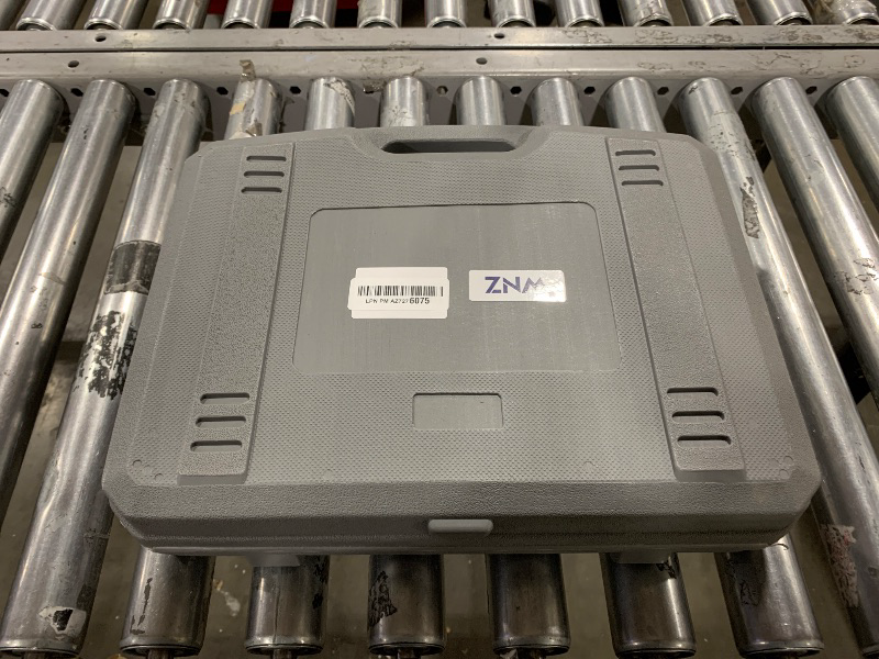 Photo 1 of WNZ Universal Radiator Pressure Tester and Pieces Radiator Pressure Tester Portable toolboxGray (18-Piece Set)