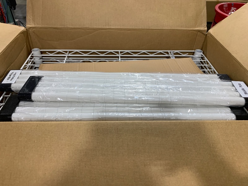 Photo 1 of VIPEK V5 Portable Closet Wardrobe Heavy Duty Clothes Rack Freestanding Metal Clothing Rack, White