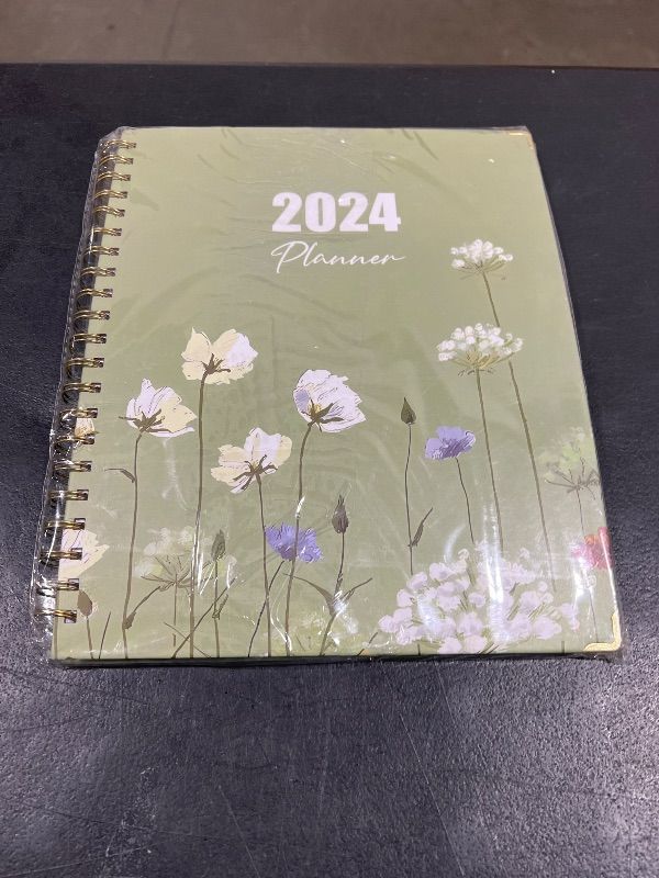 Photo 2 of Planner 2024-2024 Planner Weekly and Monthly with Monthly Tabs, Inner Pocket, January 2024 to December 2024, 8.5" x 11" Spiral Calendar Planner