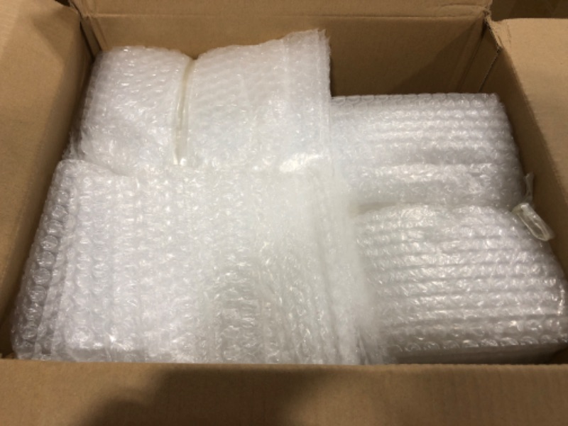 Photo 2 of 150 Pieces Bubble Pouches Wrap Bags, 6"x8" Clear Bubble Out Bags, Double Layer Shockproof Protective Cushioning Bags, Thickened Packaging Bubble Wraps for Handling, Shipping, Storage and Mailing