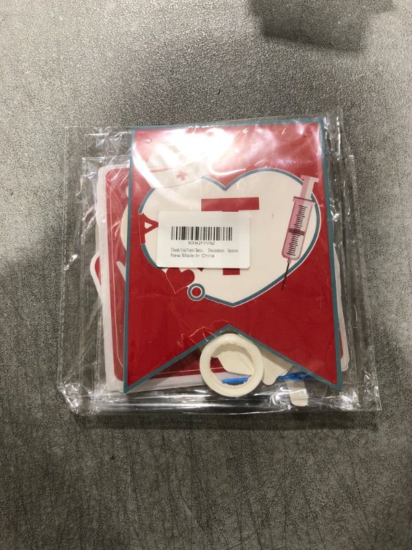 Photo 1 of Thank You Nurses Banner Nurse Week Decorations Happy Nurses Week Banner Nurse Appreciation Week Hanging Decorations for Nursing School Party Decorations