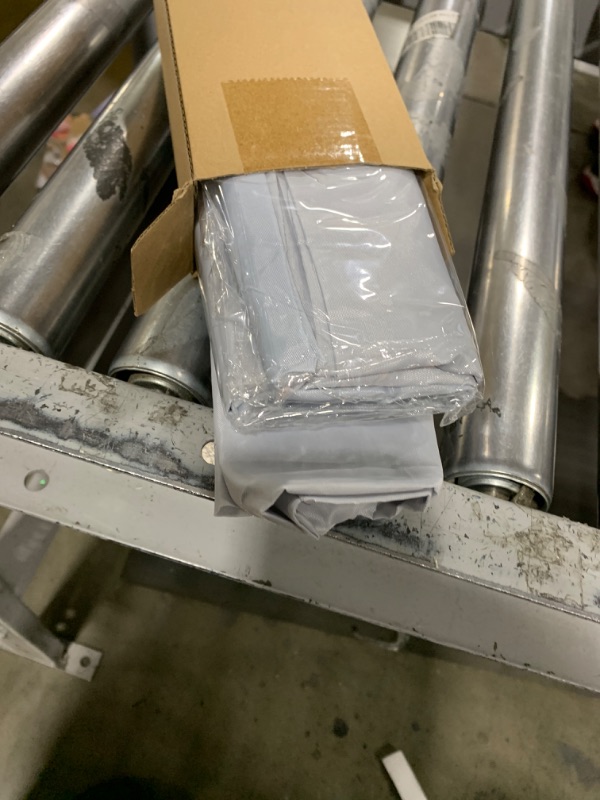 Photo 1 of 4 Pack Fluorescent Light Covers Magnetic Light Cover Fluorescent Light Shade Panel Ceiling Light Covers Magnetic Light Filters for Office Classroom Home Drop Ceiling, 4 x 2 Feet (Gray)