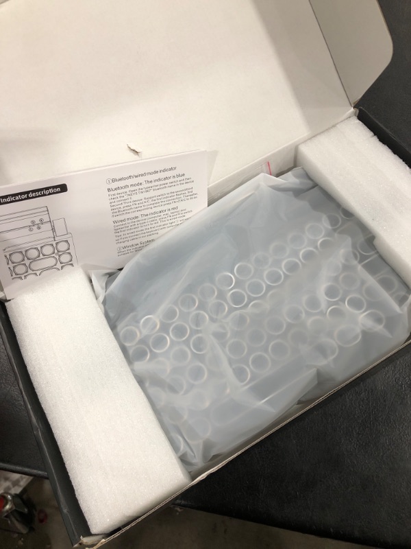 Photo 1 of 7KEYS Typewriter Keyboard Wireless Retro Style.