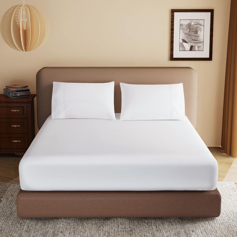 Photo 1 of 1000 Thread Count 100% Egyptian Cotton Fitted Sheet