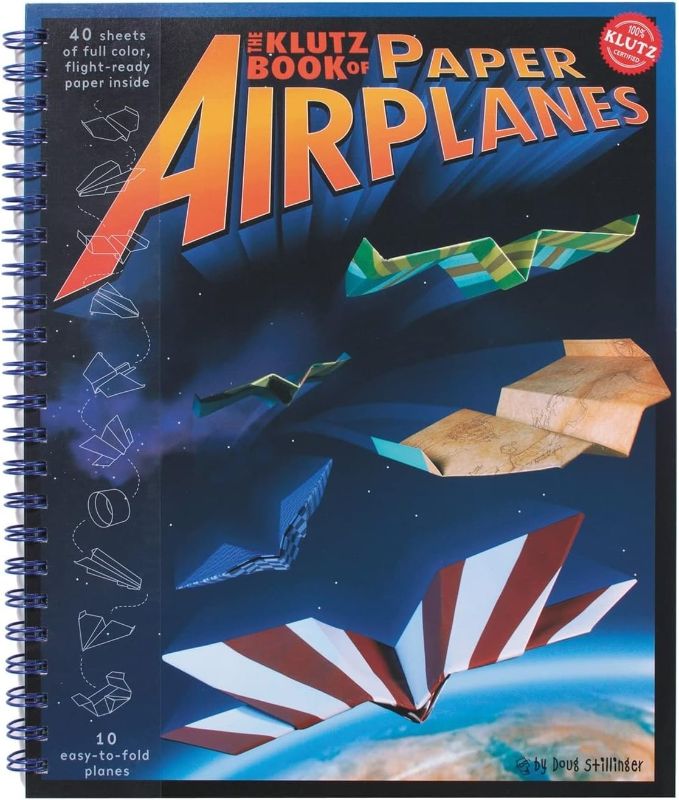 Photo 1 of (Paper Airplanes) - Klutz Book of Paper Aeroplanes Craft Kit
