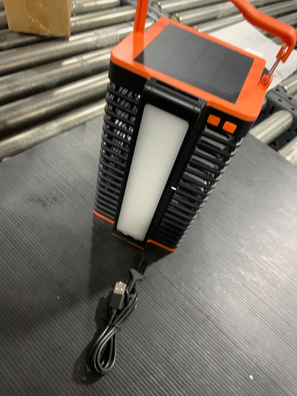 Photo 1 of Bug Zapper Indoor Outdoor, Mosquito Trap Cordless & Rechargeable, Mosquito Zapper Solar Powered, 4200V Mosquito Killer with Reading Lamp Equipped 4000mAh Battery for Home